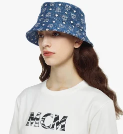 Anglerhut In Vintage Denim Jacquard