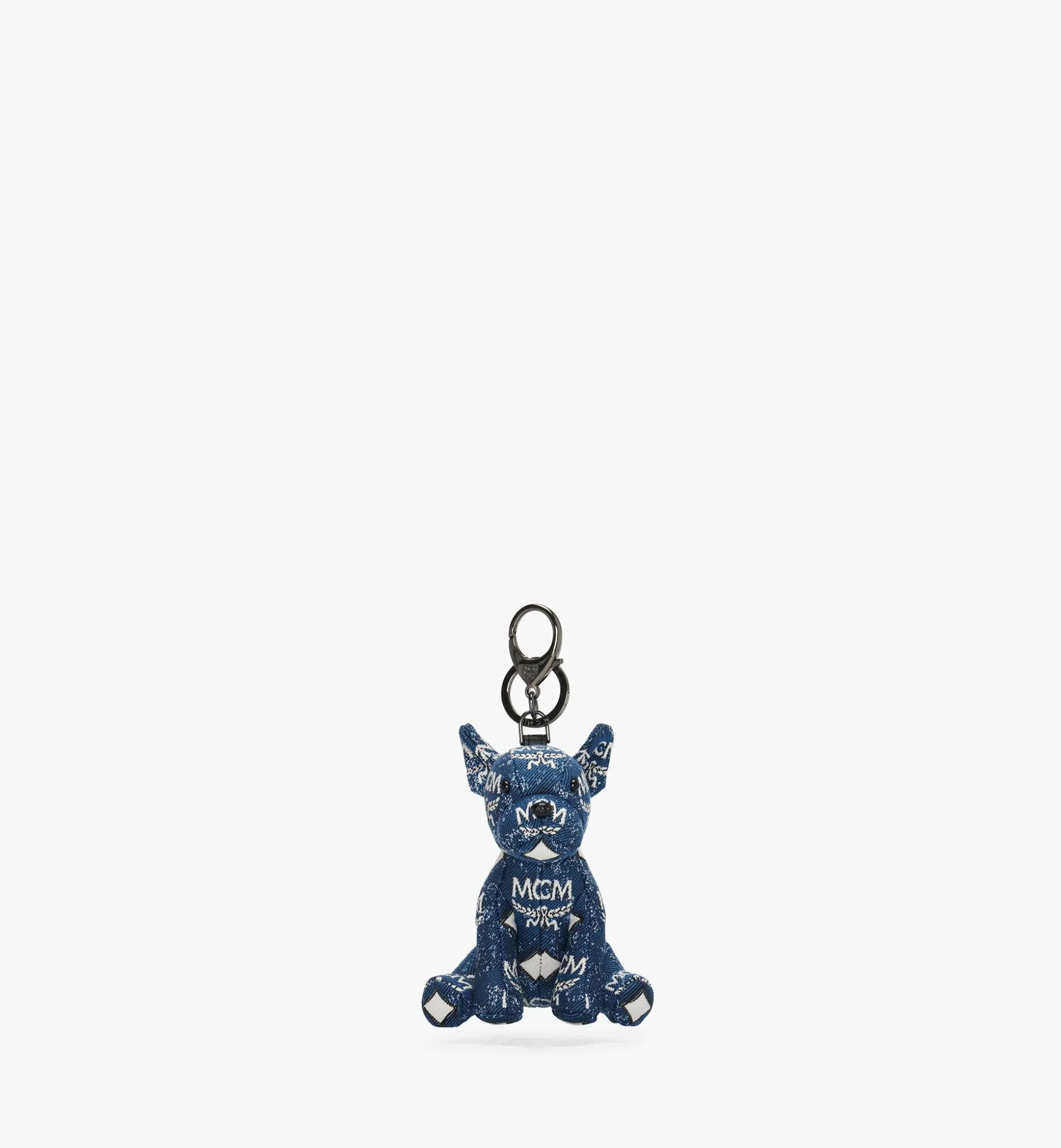 Anhänger M Pup In Vintage Denim Jacquard