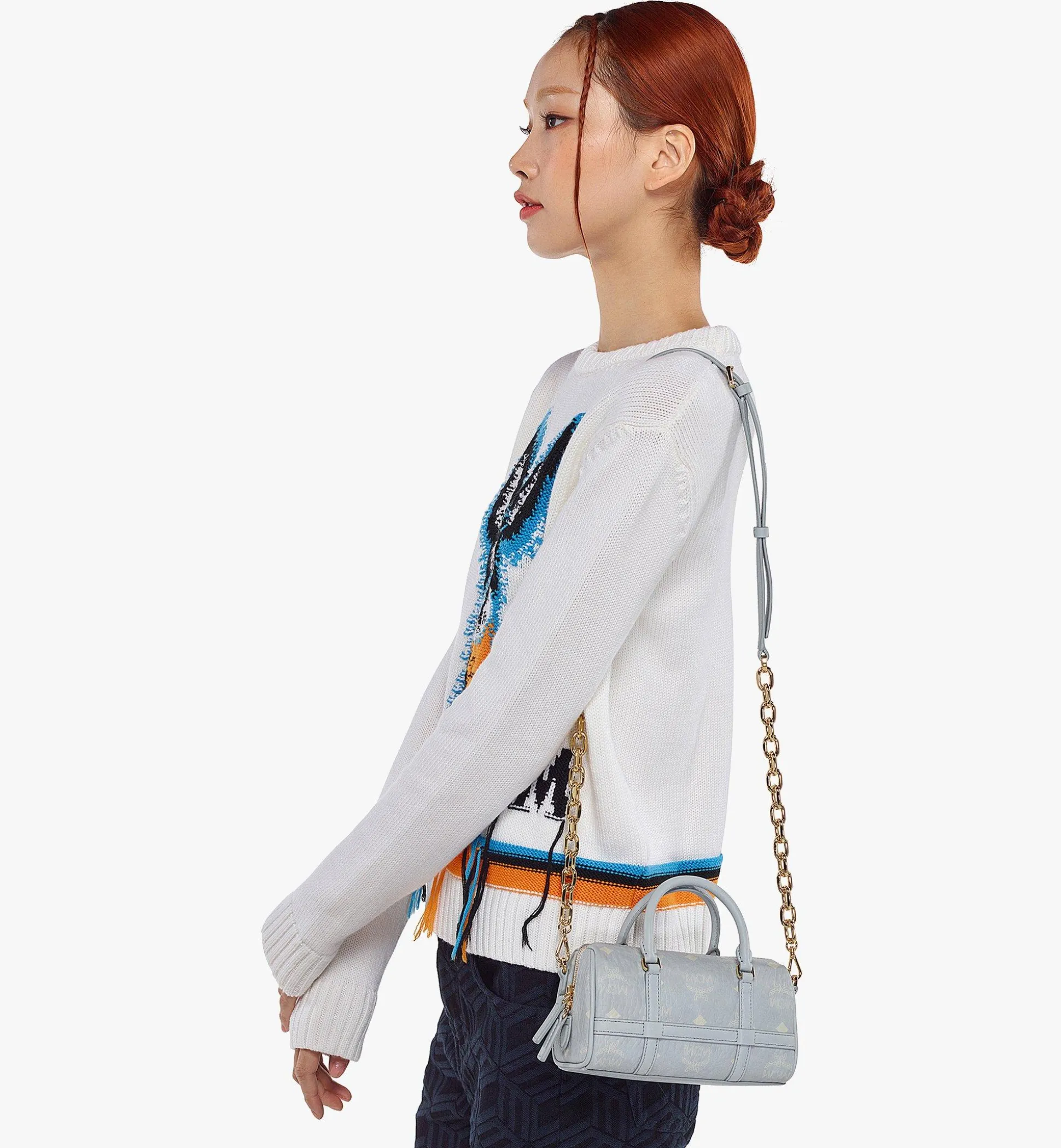 Aren Boston Tasche In Visetos