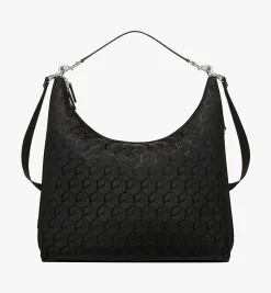 Aren Hobo Aus Jacquardgewebtem Nylon Mit Cubic-Monogramm
