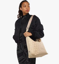 Aren Hobo Aus Jacquardgewebtem Nylon Mit Cubic-Monogramm