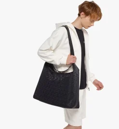 Aren Hobo Aus Jacquardgewebtem Nylon Mit Cubic-Monogramm