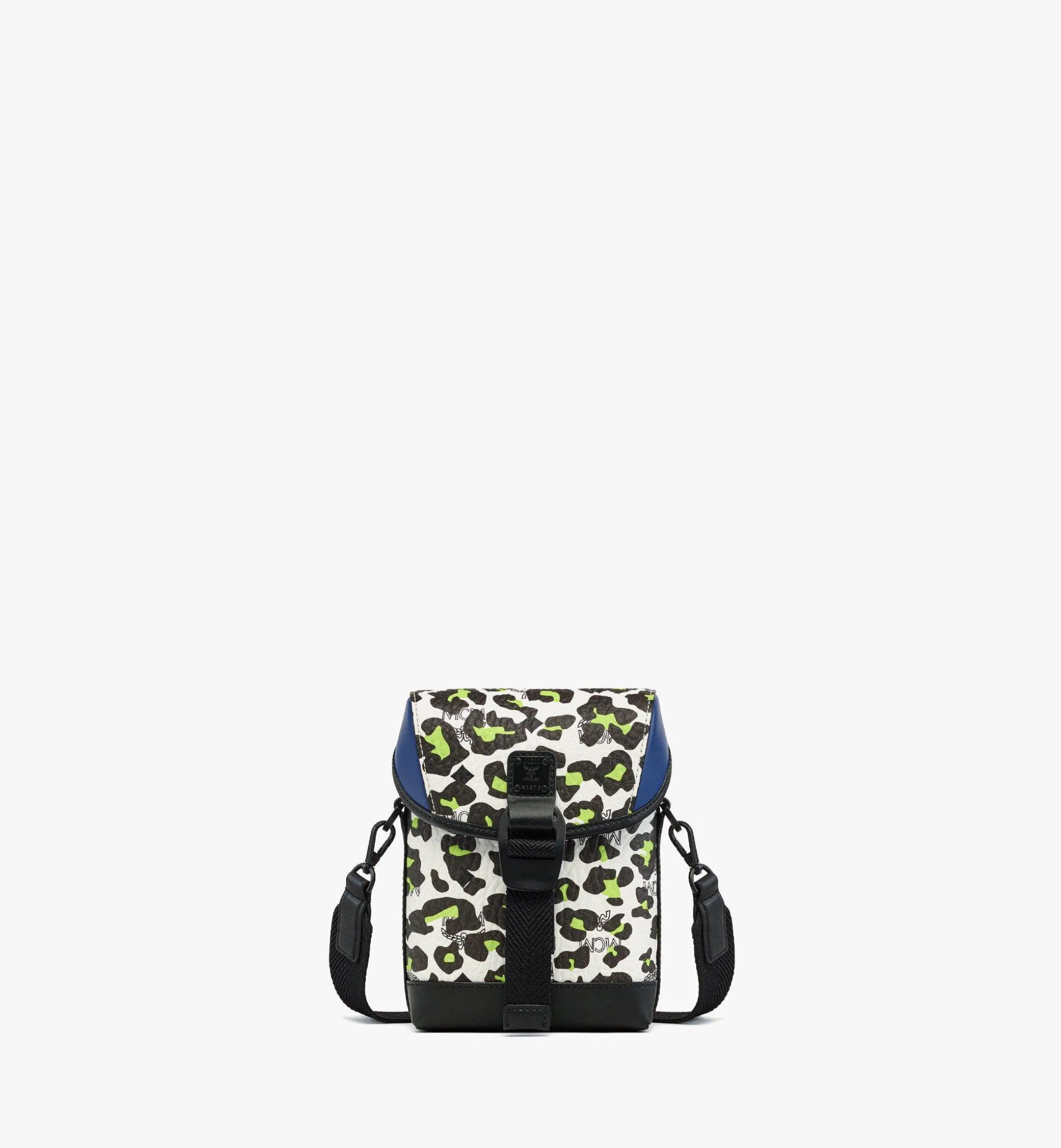 Aren Hochformatige Umhangetasche In Leopard Visetos