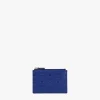 Aren Kartenetui Aus Leder Mit Reissverschluss Und Monogramm