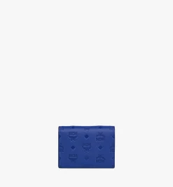 Aren Portemonnaie Aus Gepragtem Leder Mit Monogramm