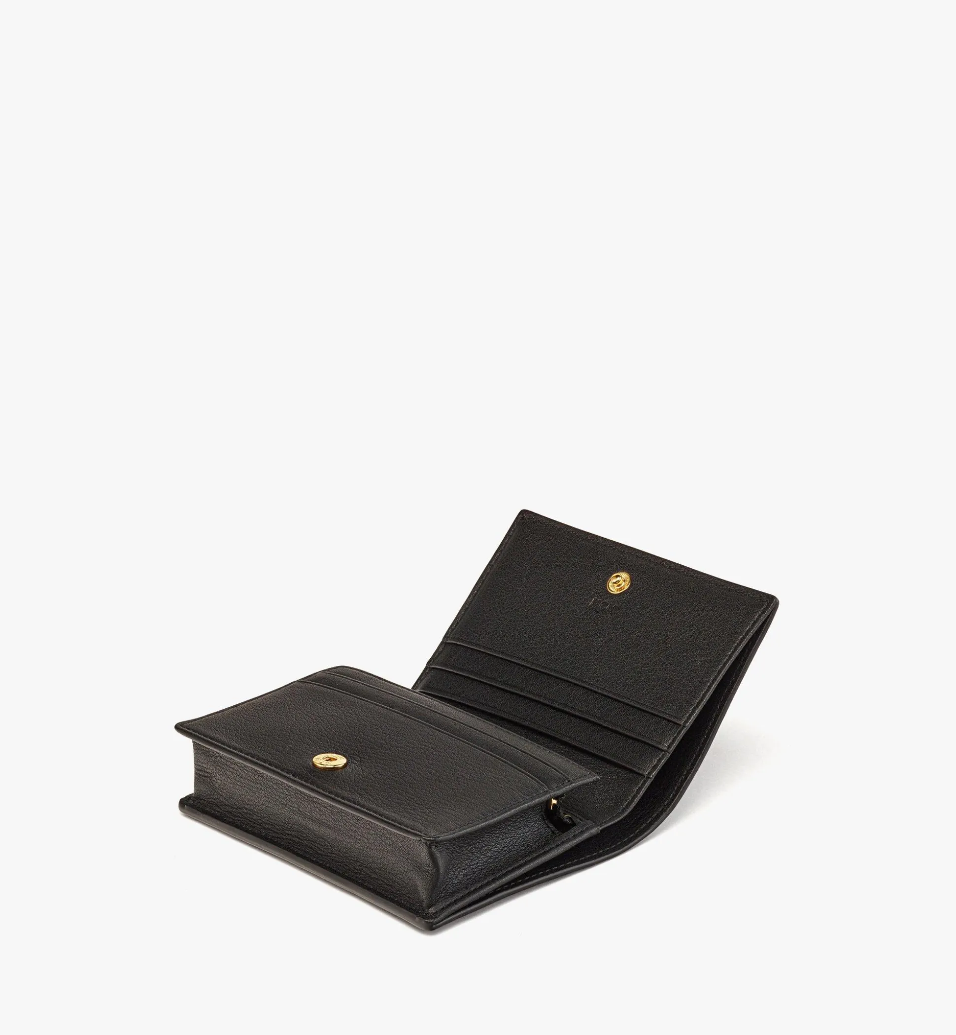 Aren Portemonnaie Aus Gepragtem Leder Mit Monogramm