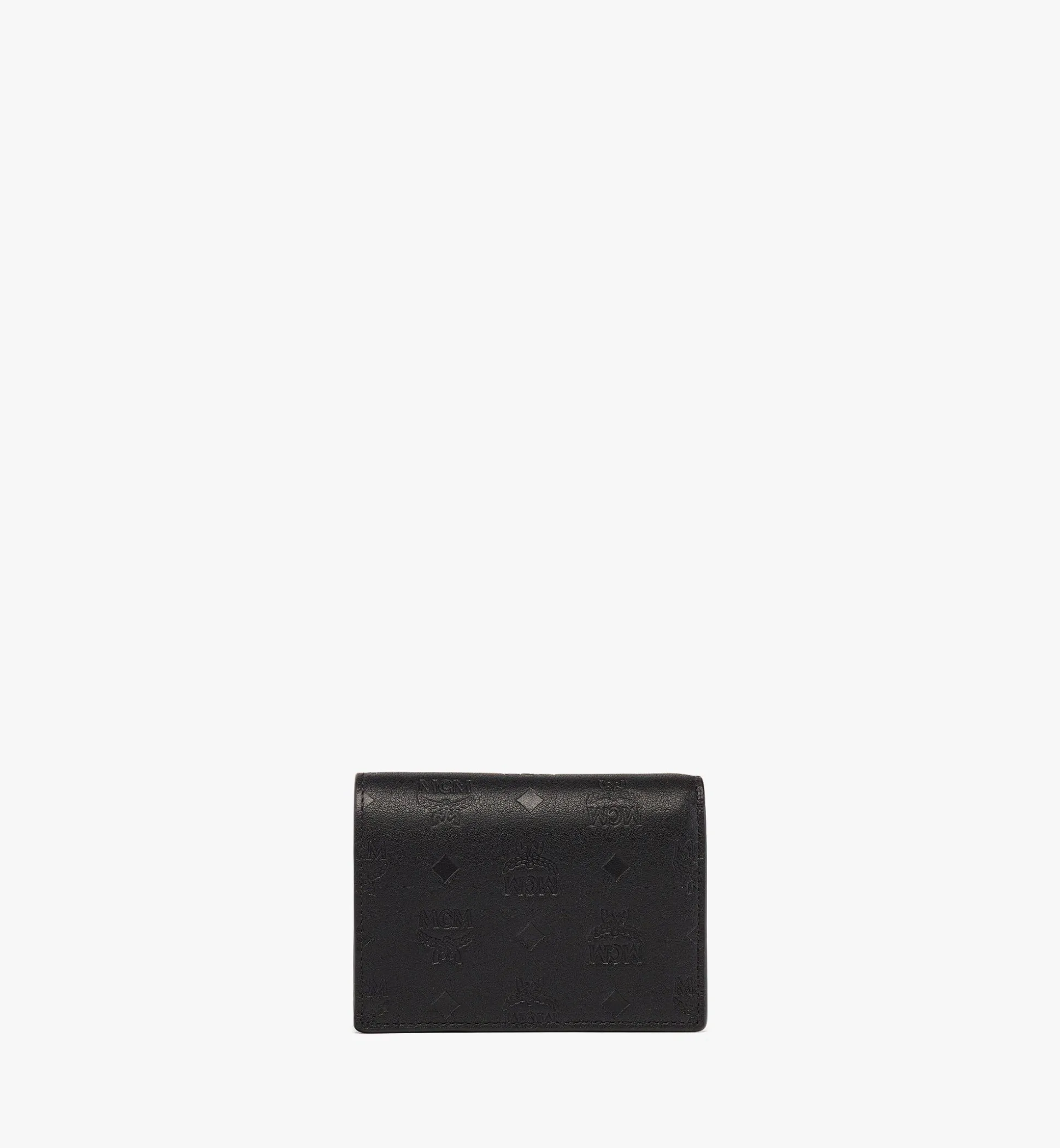Aren Portemonnaie Aus Gepragtem Leder Mit Monogramm