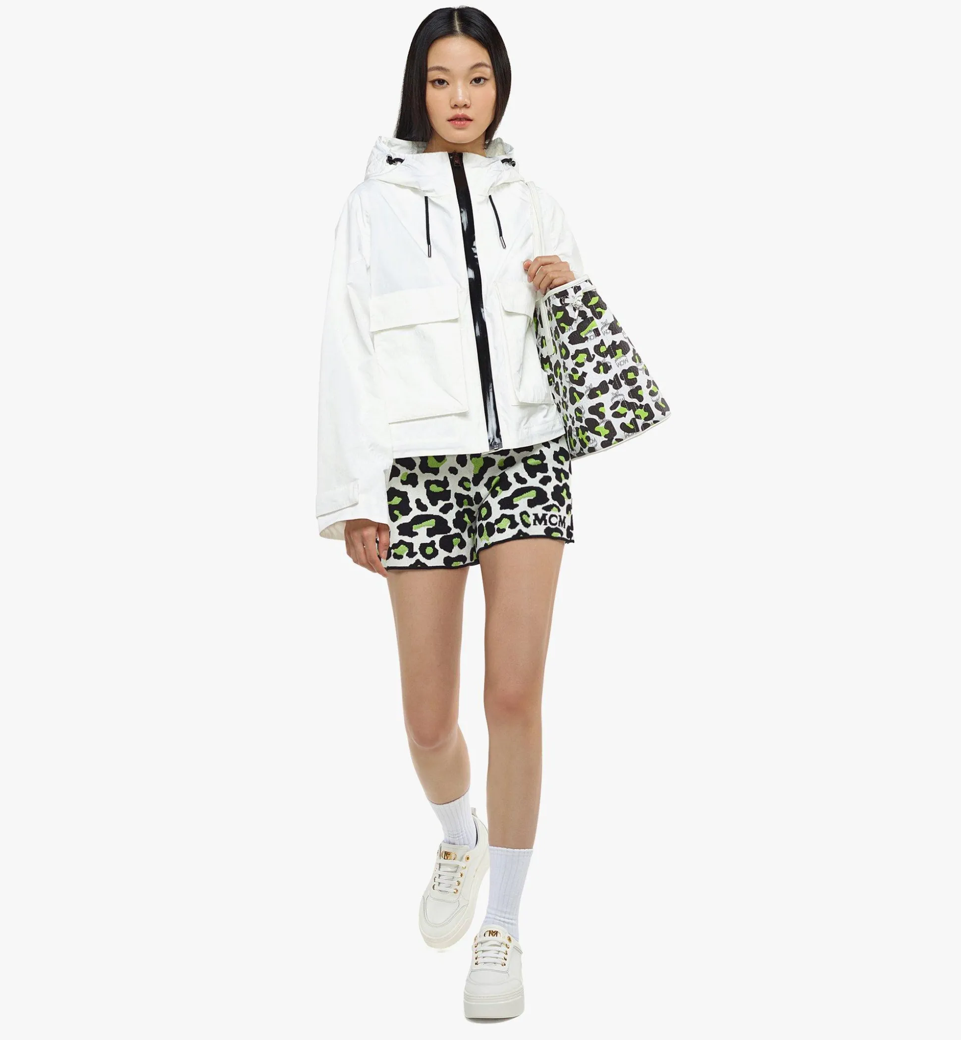 Aren Shopper In Leopard Visetos
