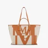 Aren Shopper In Logo Glitch Canvas