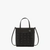 Aren Shopper Mit Reissverschluss Oben In Visetos Leder-Mix