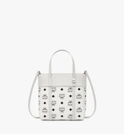 Aren Shopper Mit Reissverschluss Oben In Visetos Leder-Mix