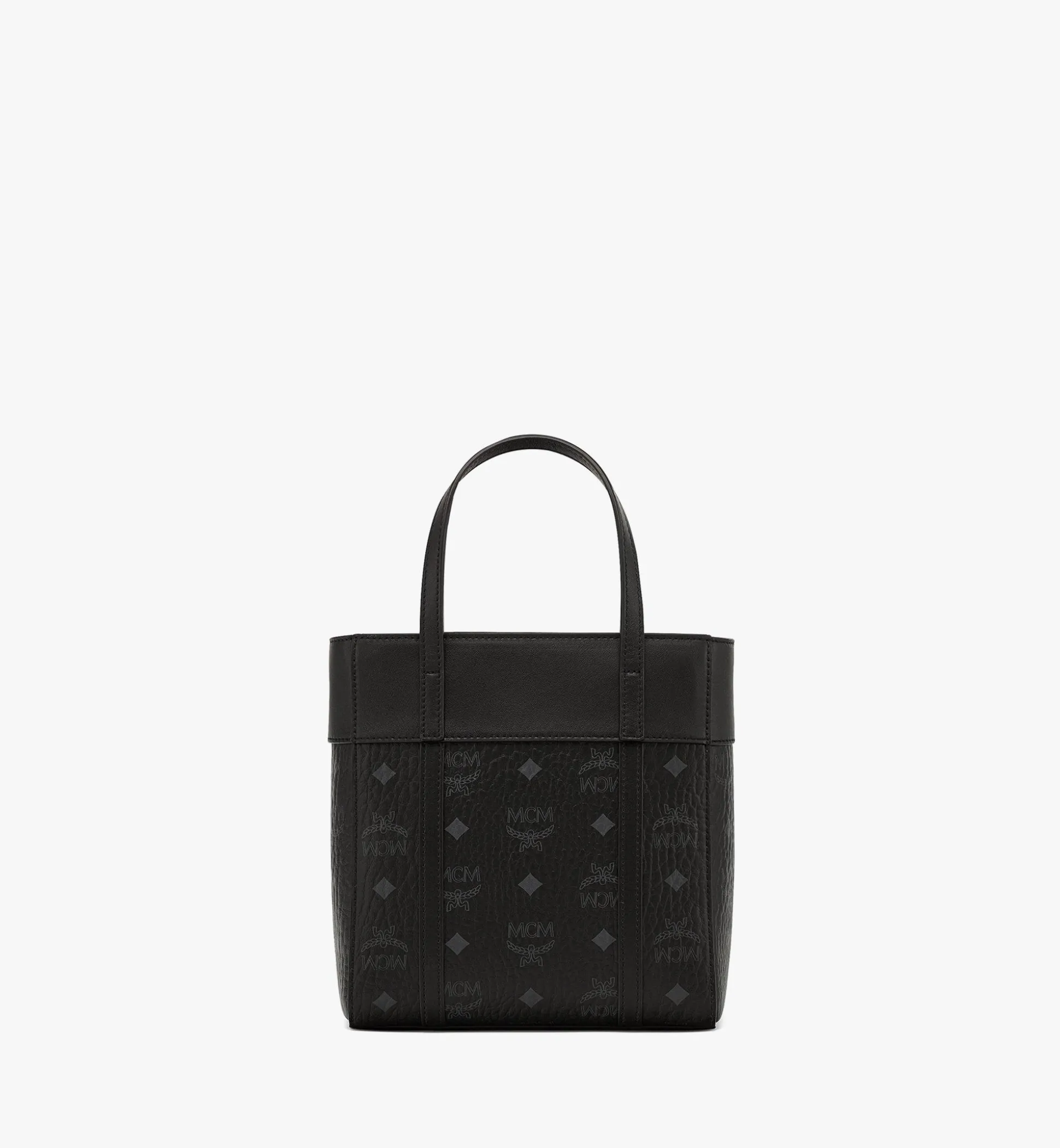 Aren Shopper Mit Reissverschluss Oben In Visetos Leder-Mix