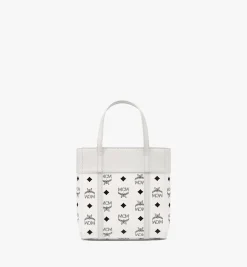 Aren Shopper Mit Reissverschluss Oben In Visetos Leder-Mix
