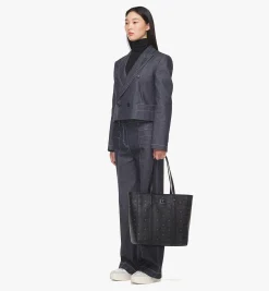 Aren Shopper Mit Reissverschluss In Visetos