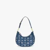 Aren Hobo In Vintage Denim Jacquard