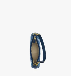 Aren Hobo In Vintage Denim Jacquard