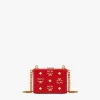 Berlin Umhangetasche Aus Leder Mit Gold-Monogramm