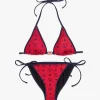 Bikini Mit Monogramm-Print