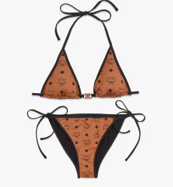 Bikini Mit Monogramm-Print