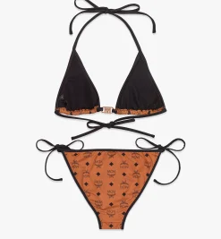 Bikini Mit Monogramm-Print