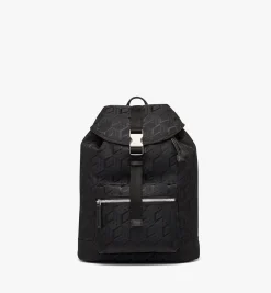 Brandenburg Rucksack Aus Jacquardgewebtem Nylon Mit Cubic-Monogramm