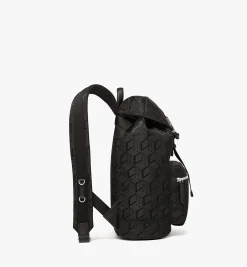 Brandenburg Rucksack Aus Jacquardgewebtem Nylon Mit Cubic-Monogramm
