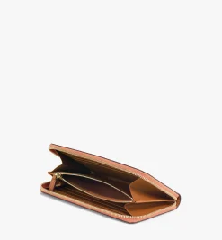 Brieftasche Mit Rundum-Reissverschluss In Visetos