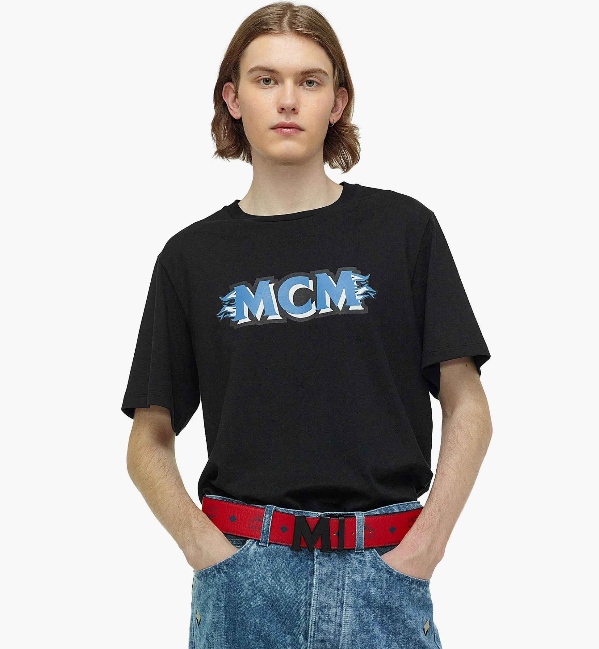 Claus M WendeGürtel 4,5 Cm In Visetos