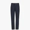 Denim-Jeans Mit Cubic-Monogramm Fur Damen