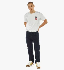 Denim-Jeans Mit Cubic-Monogramm Fur Herren