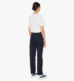 Denim-Jeans Mit Cubic-Monogramm Fur Damen