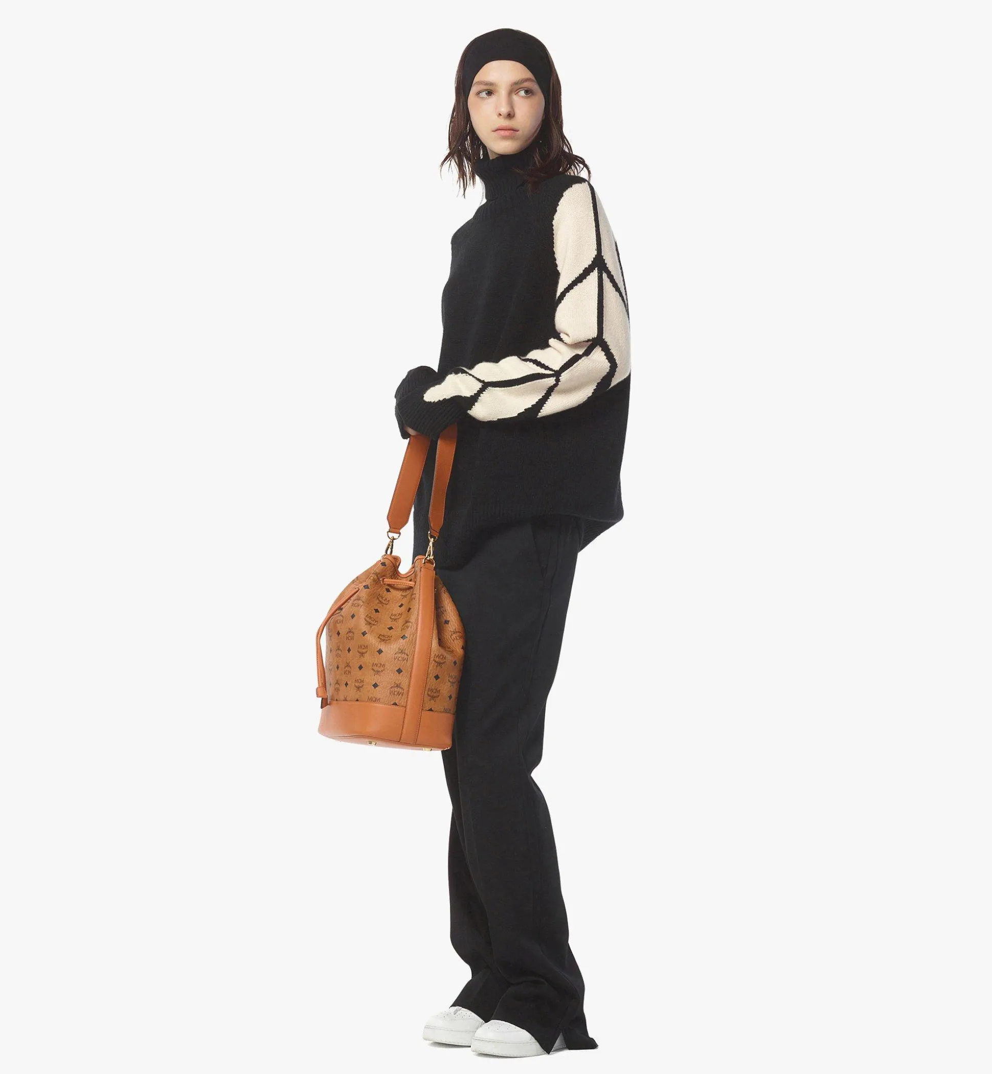 Dessau Kordelzugtasche In Visetos
