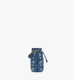 Dessau Kordelzugtasche In Vintage Denim Jacquard