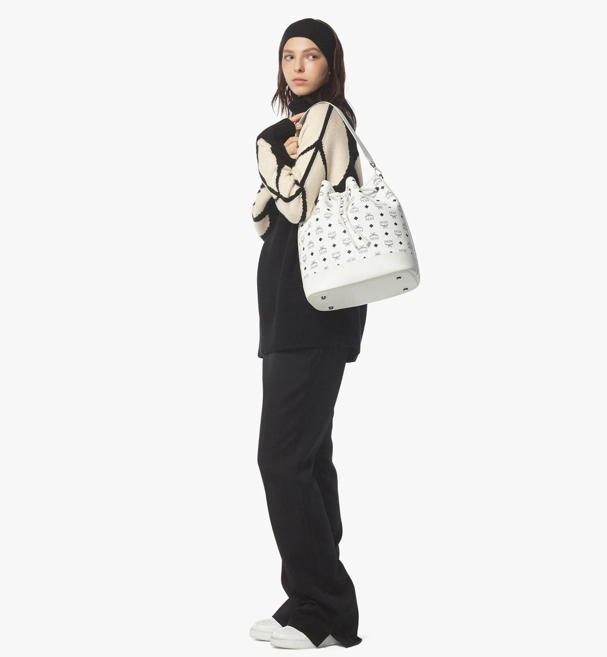 Dessau Kordelzugtasche In Visetos