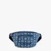 Fursten Gürteltasche In Vintage Denim Jacquard