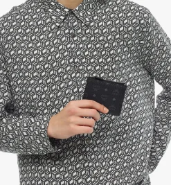 Gefaltete Brieftasche Mit Schnappverschluss Fur Karten In Visetos