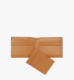 Gefaltete Brieftasche Mit Kartenetui In Visetos