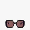 Geometrische Sonnenbrille