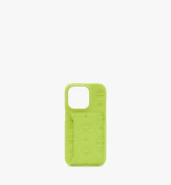 Hulle Fur Iphone 14 Pro Aus Leder Mit Gepragtem Monogramm