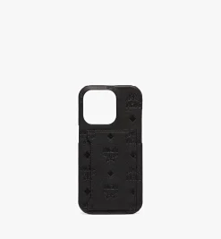 Hulle Fur Iphone 14 Pro Aus Leder Mit Gepragtem Monogramm