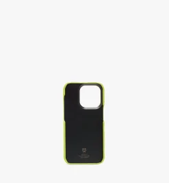 Hulle Fur Iphone 14 Pro Aus Leder Mit Gepragtem Monogramm