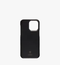 Hulle Fur Iphone 14 Pro Max Aus Leder Mit Gepragtem Monogramm