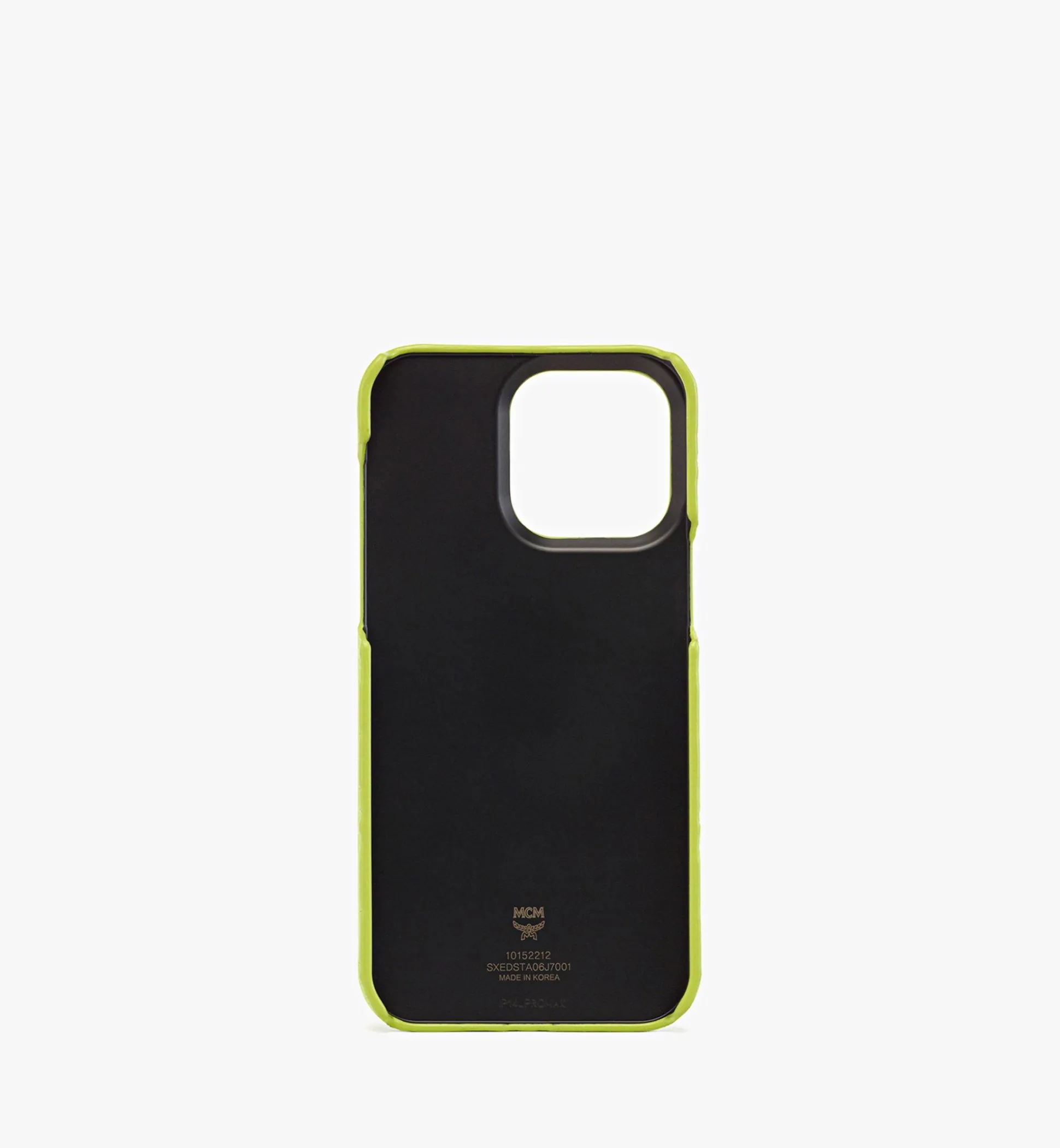 Hulle Fur Iphone 14 Pro Max Aus Leder Mit Gepragtem Monogramm