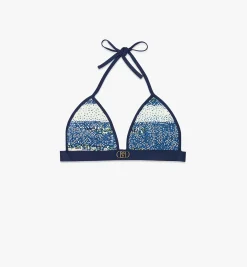 Jacquard-Bikinioberteil