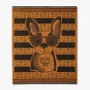 Jacquardgewebte Stranddecke M Pup