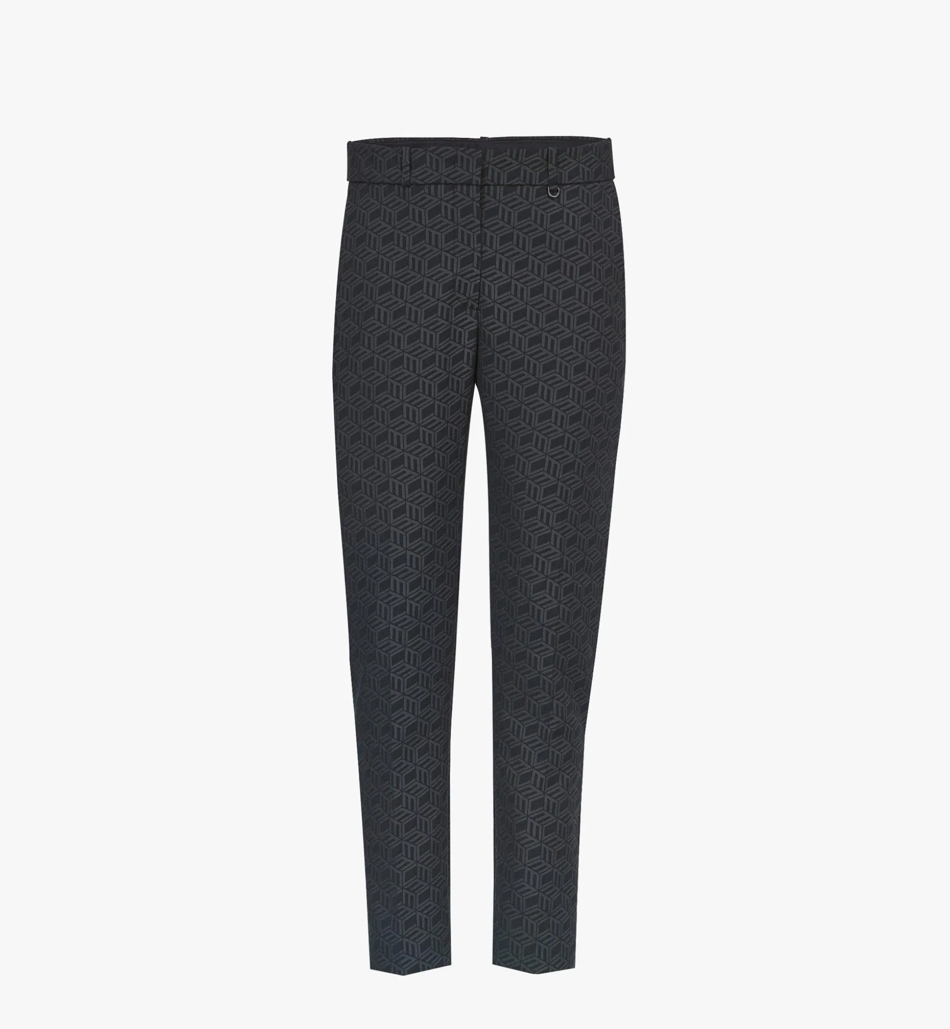 Jacquard-Hose Mcmotor Mit Cubic-Monogramm Fur Damen