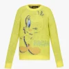 Jacquard-Pullover Looney Tunes X Mcm Aus Mohair Fur Damen