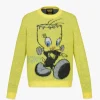 Jacquard-Pullover Looney Tunes X Mcm Aus Mohair Fur Herren