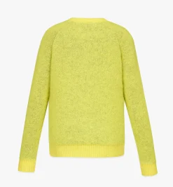 Jacquard-Pullover Looney Tunes X Mcm Aus Mohair Fur Damen