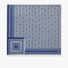 Jacquard-Schal Mit Monogramm.